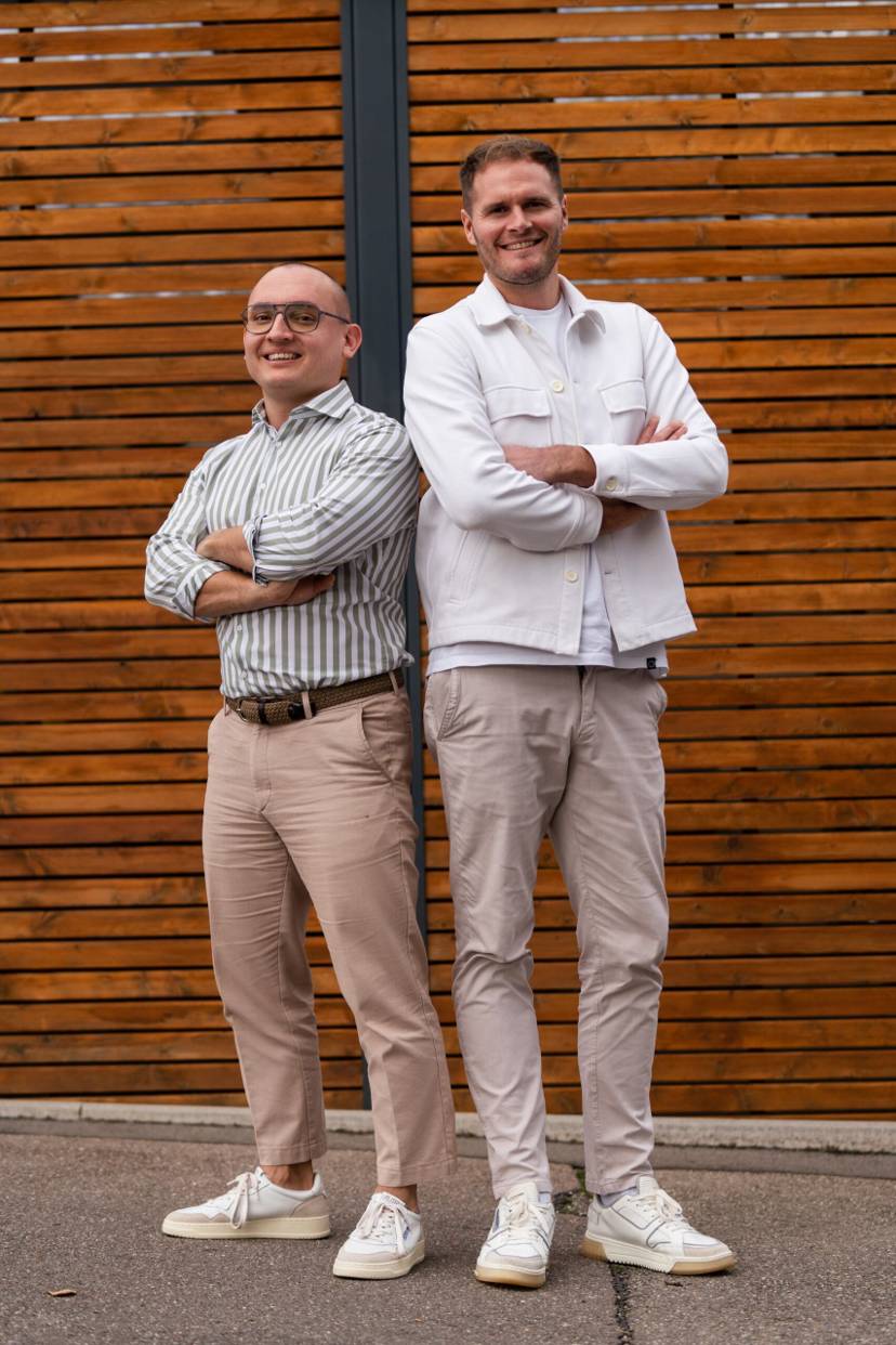 ImmoKäpsele-Gründer Florian Jung und Patrick Wenzelburger