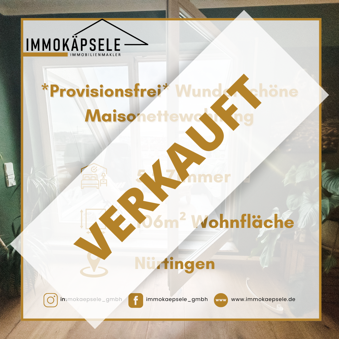 *Provisionsfrei* Wunderschöne Maisonettewohnung mit Blick über Nürtingen - Bild 1