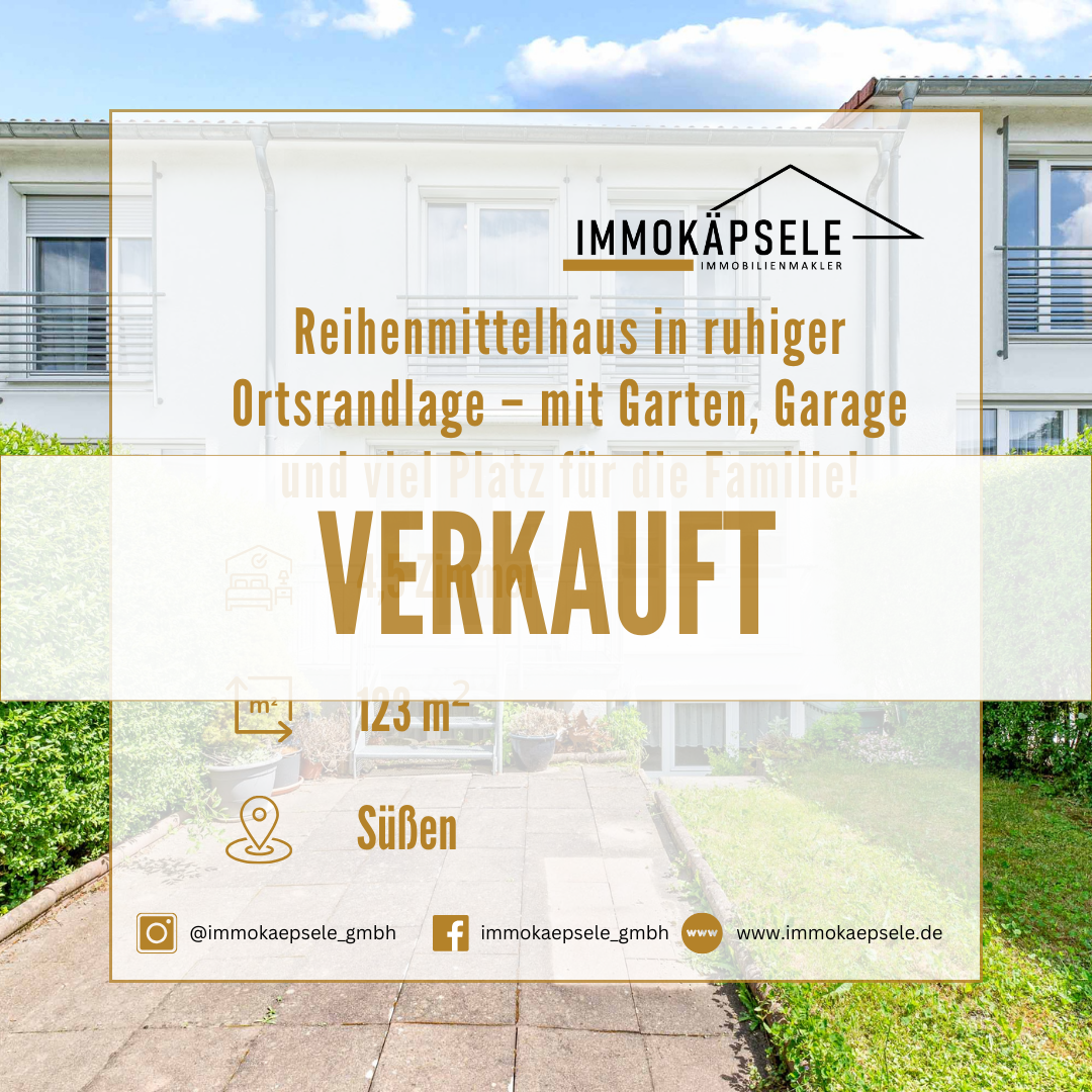 Reihenmittelhaus in ruhiger Ortsrandlage – mit Garten, Garage und viel Platz für die Familie! - Bild 1