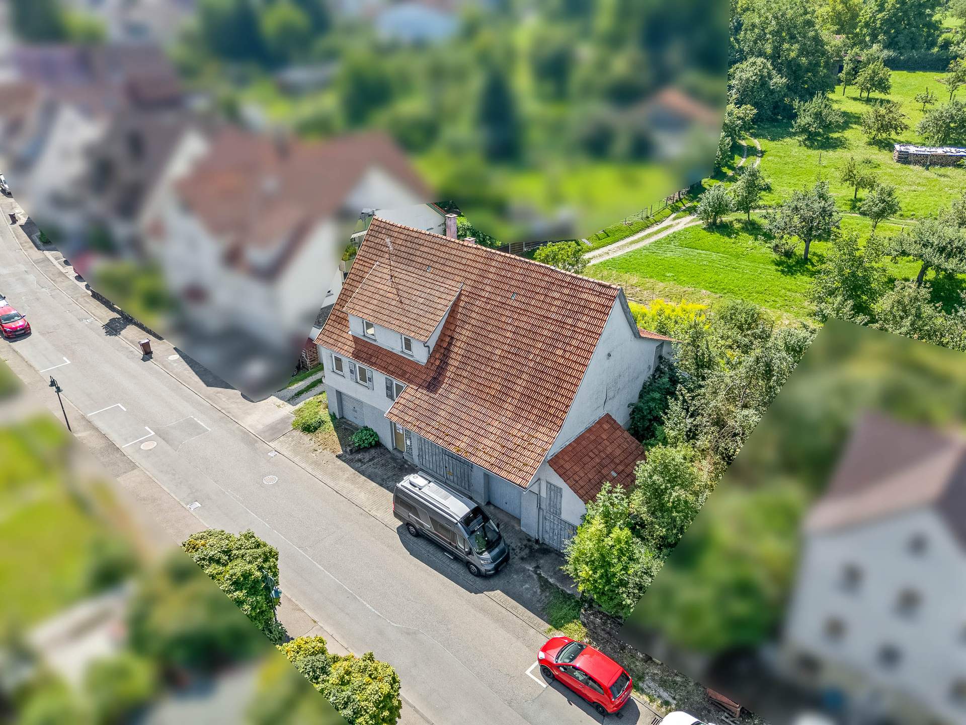 Grundstück mit Bauernhaus in Ortsrandlage - Bild 5